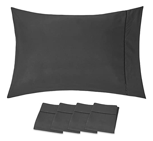 Funda De Almohada De Lujo (paquete De 4) - Microfibra C...