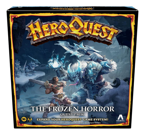 Hasbro Gaming Avalon Hill Heroquest The Frozen Horror Quest 