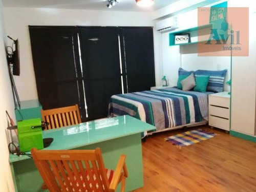 Studio Com 1 Dormitório Para Alugar, 33 M² Por R$ 2.500/mês - Santa Efigênia - São Paulo/sp - St0028