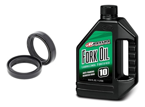 Kit Retenes Telescopicas Moto Honda Cb 190r + Fork Oil 10w 