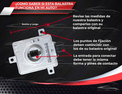 Imagen 4 de 8 de Balastra Xenon Mitsubishi Original Mazda Honda Acura