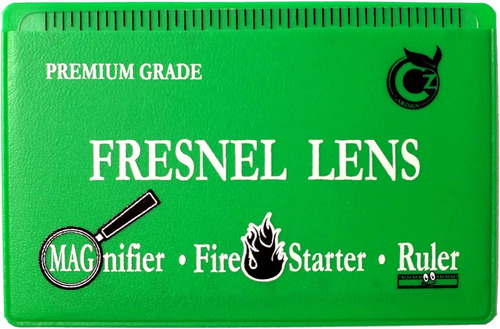 Kit De 10 Lentes De Fresnel Cz Garden, Magnificación 4x