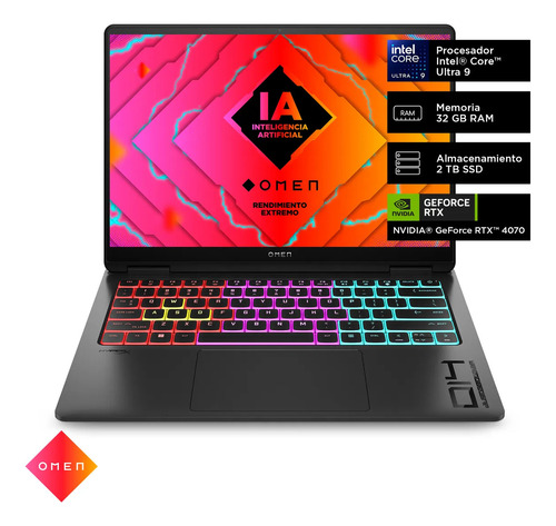 Notebook Hp Omen 14-fb0004la Intel Ultra 9 32gb 2tb Rtx4070