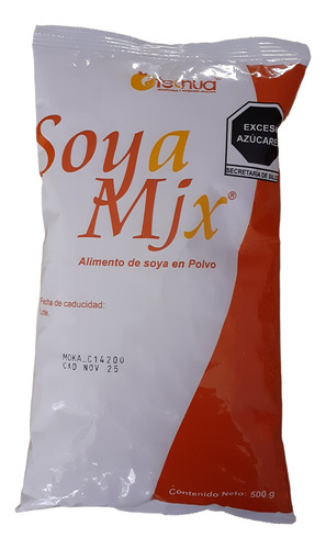 Leche De Soya Soyamix Sabor Moka (5 Pz De 500g Cada Uno)