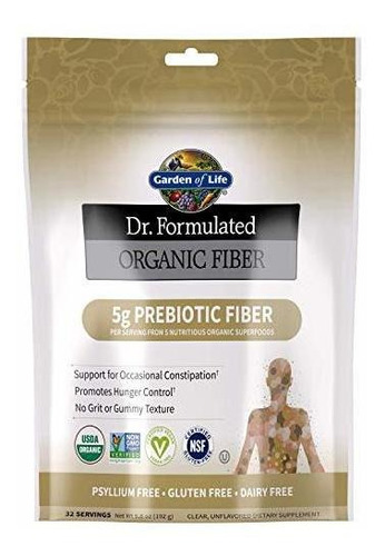 Garden Of Life Dr. Formulated Organic Fiber Supplement - (u
