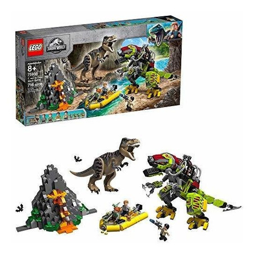 Lego Jurassic World T.rex Vs Dino Mech Battle 75938