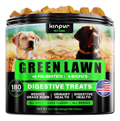 Green Lawn - Masticables Para Perros, Arandano, Acv, Enzimas
