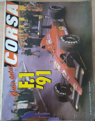 Revista Corsa Parabrisas N1287 Marzo 1991 Para Colección