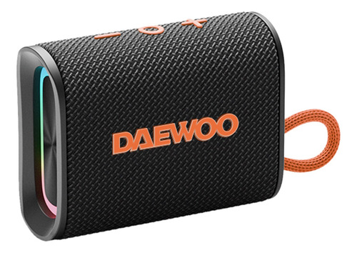 Parlante Portatil Bluetooth Daewoo Negro Di-bt88 - Luz Led