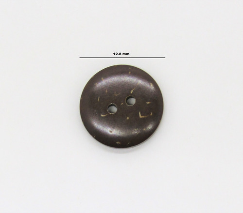 Botón De Coco #20 (12.8mm) Millar