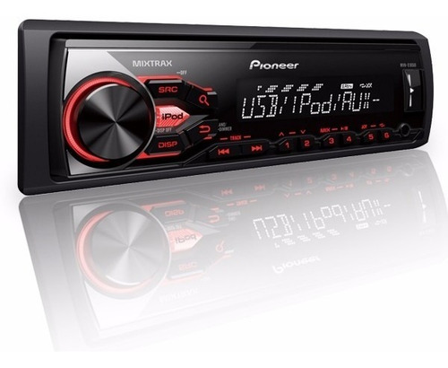 Autoestéreo Pioneer Mvh-x185ui 1 Din Usb Ipod Android Aux