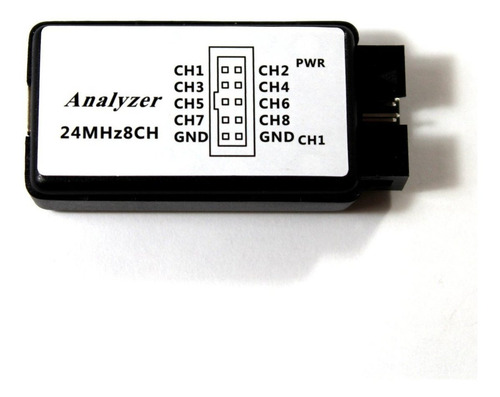 Analizador Lógico Saleae Logic 24 Mhz 8ch, Arduino, Pic