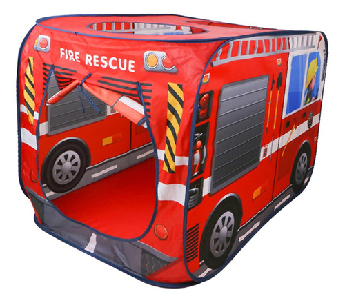 Juguete Para Juegos De Casitas Para Camión De Bomberos