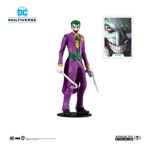 The Joker Dc Rebirth Dc Multiverse Mcfarlanetoys Warner Bros
