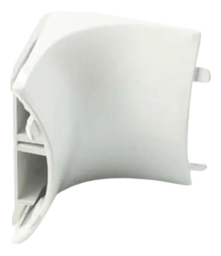 Curva Vertical Alumínio 90° Interna Slim Branco Ds-19440 110