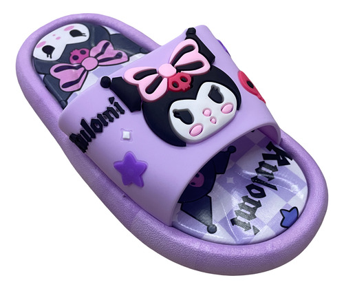 Ojotas Sandalias Chinelas Niñas Kuromi Ver Tabla De Talles