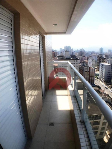 Imagem 16 de 26 de Apartamento Com 3 Dormitórios À Venda, 104 M² Por R$ 600.000,00 - Canto Do Forte - Praia Grande/sp - Ap2405