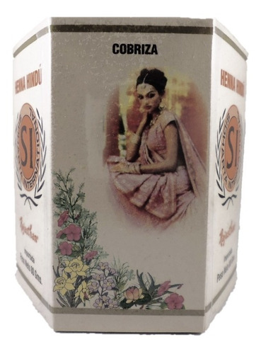 Henna Hindú Tinte Natural Cobriza 80gr