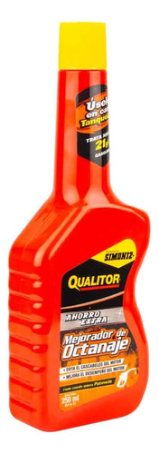 Mejorador De Octanaje Qualitor 250 Ml Rojo