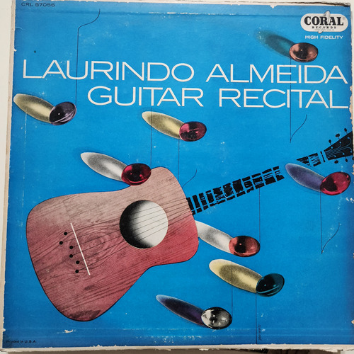 Vinilo Laurindo Almeida Guitar Recital Br1