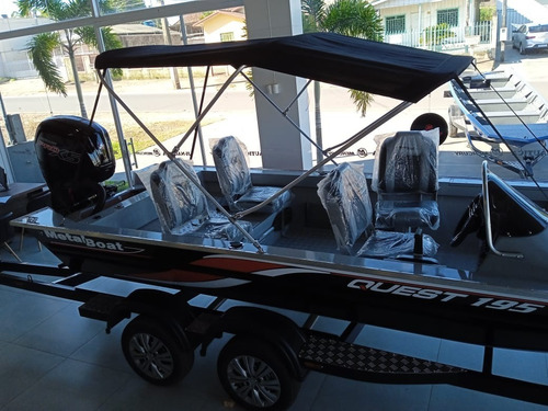Lancha Metalboat Quest 195 Mercury 115 Reboque 2 Eixo
