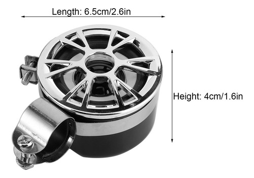 A 2 Unids Motocicleta Universal Hifi Estereofónica