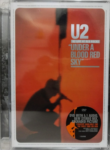 U2 Live At Red Rocks Under A Blood Red Sky Dvd Sellado Nuevo