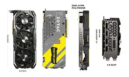 Zotac Geforce Gtx 1070 Amp Extreme - Sem Mineração + Brindes
