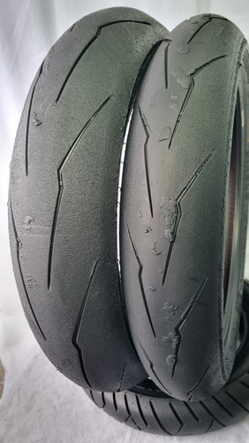 Par De Pneu Super Corsa Diablo Sc V3 140/110 Original Usado (Usado)