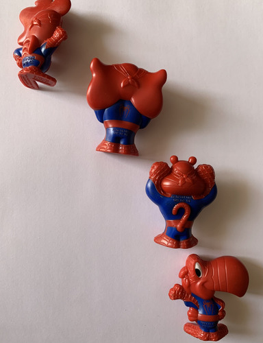 Colección 4 Figuras Completa Spiderman- Kelloggs Originales (Usado)