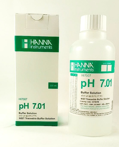 Solución Ph 7 Para Hi98130 Hanna De 230ml