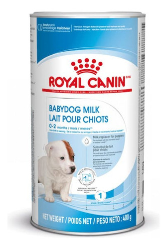 Leche Royal Canin Babydog Para Cachorro 0-2 Meses 400g