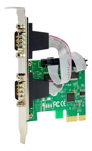 Expansion Card St316 Pcie X1 Ax99100 2s Db-9 Pin Rs232 Com P