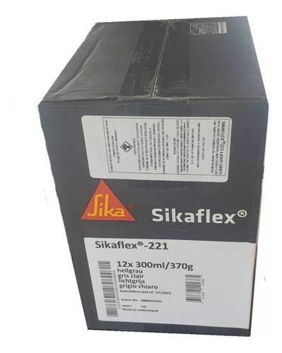 Sika 221 Color Blanco Y Negro