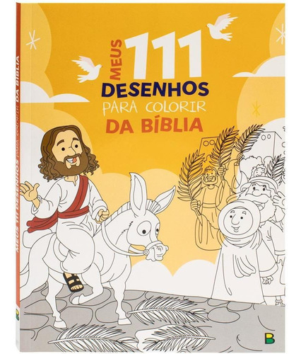 Meus 111 Desenhos Para Colorir: Bíblia, De Todolivro. Editora Brasileitura Em Português