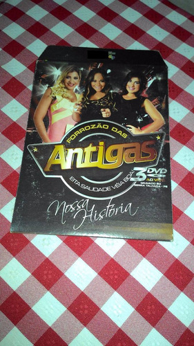 Dvd Forrozao Das Antigas Ao Vivo Vol.3 Capa De Papelão