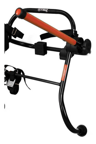 Imagem 3 de 7 de Suporte Transbike Triz P/ 2 Bikes Apoio Sedan Hatch Aço