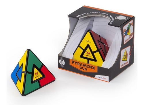 Mefferts Pyraminx Duo - El Desafío Original De Rompecabezas 