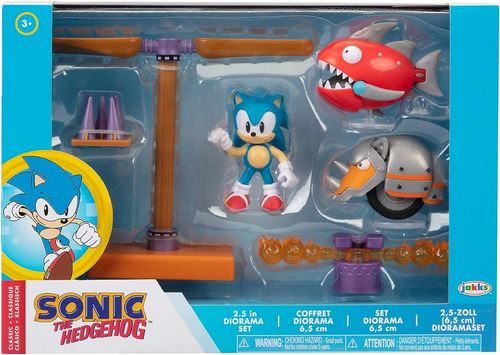 Action Muñecos Sonic Original En Caja 