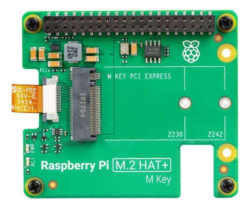Placa Expansion Raspberry Pi M.2 Hat Pi 5 Pcie 2.0 Interfaz