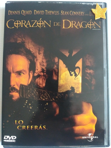 Dvd Corazón De Dragón Sean Connery 