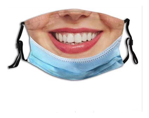 Máscara De Expresión Facial 3d Tridimensional, Máscara