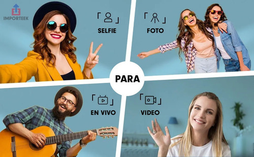 W Soporte Tripie Celular Camara Adaptador Base Universal 360