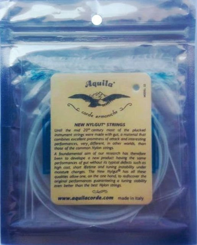 Cuerdas Ukelele Soprano La Bella N° 11 / Nylon U. S. A 100%