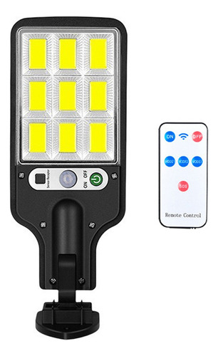 Lámpara De Pared Solar Led Para Patio Al Aire Libre Con 3 Mo
