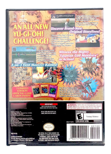 Yu Gi Oh The Falsebound Kingdom Nintendo Game Cube (Reacondicionado)