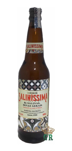 Cachaça Salinissíma Bálsamo 600ml /pinga, Aguardente, Top-mg