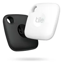 Comprar Tile Mate (2022) Paquete De 2 Rastreadores Bluetooth, Buscador De Llaves Y Localizador De Artículos Para Llaves, Bolsas Y Más; Alcance De Hasta 250 Pies. Resistente Al Agua. Buscador De Teléfonos