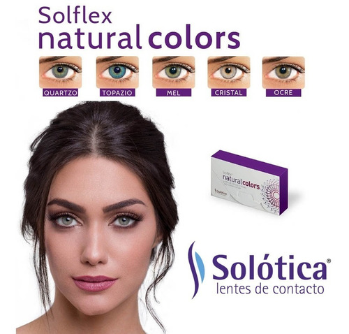 Solótica Natural Colors Solflex + Kit De Lujo