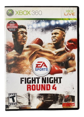 Fight Night Round 4 Para Xbox 360 Segunda Mano Y Original